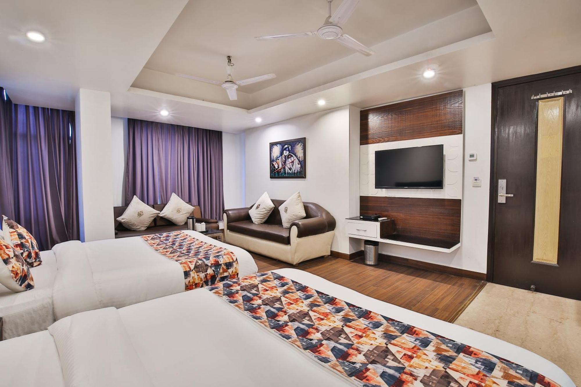 Hotel Uppal International, Near New Delhi Railway Station Kültér fotó